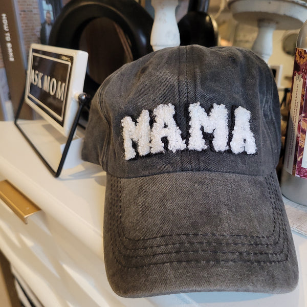 Charcoal MAMA Sherpa Hat
