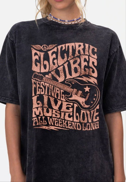 Electric Vibes Graphic Tee