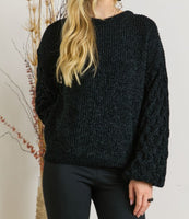 Black Soft Sweater