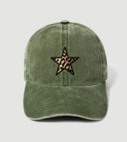 Green Leopard Star Hat